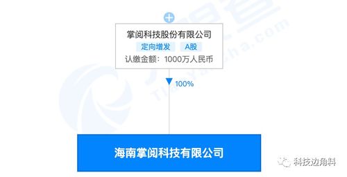 掌閱在海南澄邁布局新科技公司，注冊資本1000萬元助力網絡文化經營